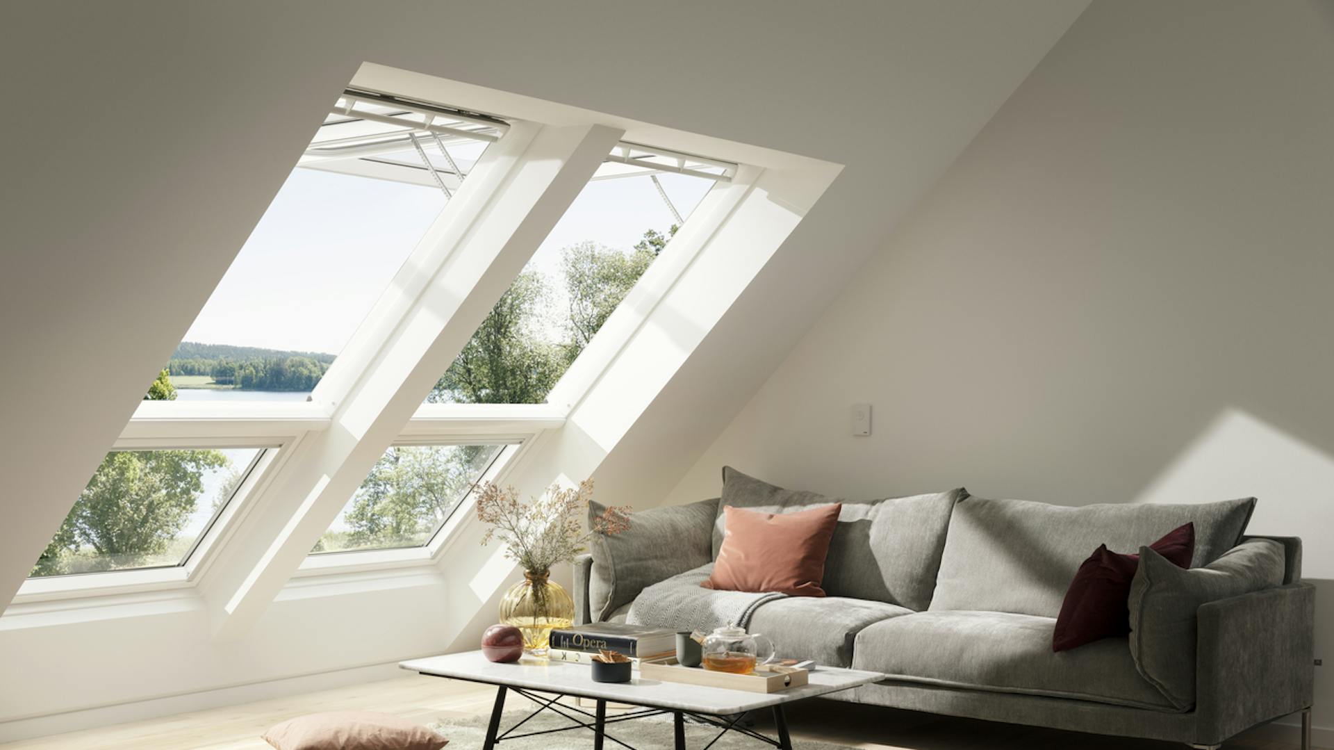 Bodentiefes Dachfenster