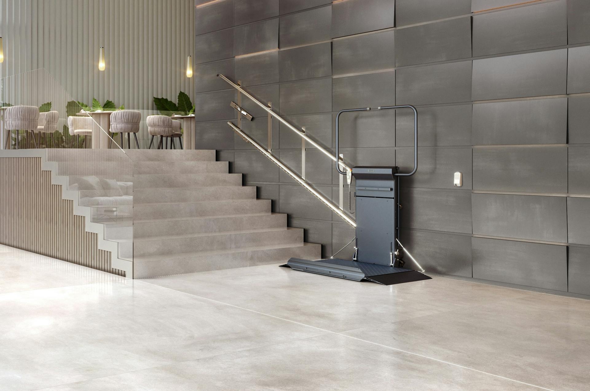 Treppenlift für Zuhause in Flieder