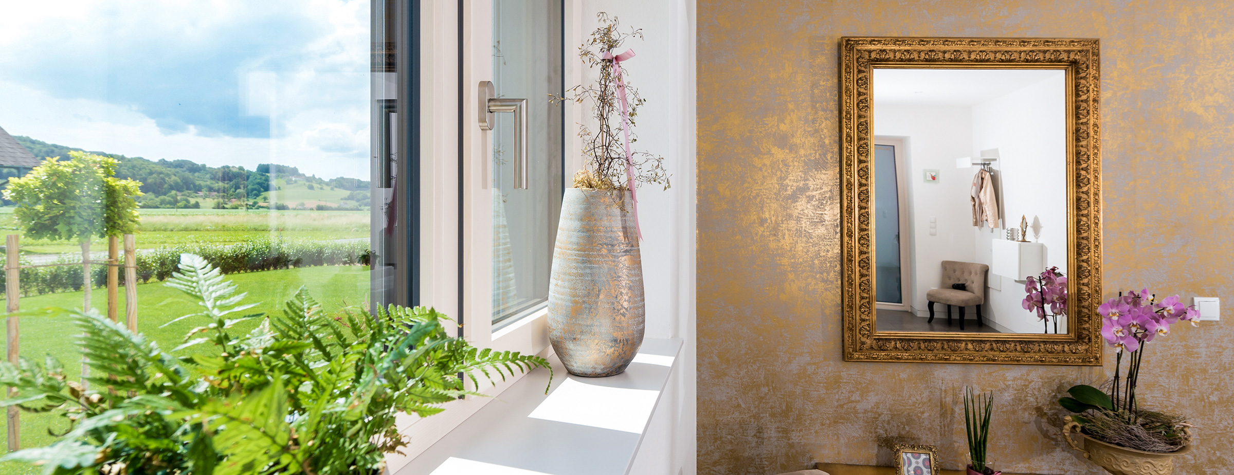 neue strahlende Fenster