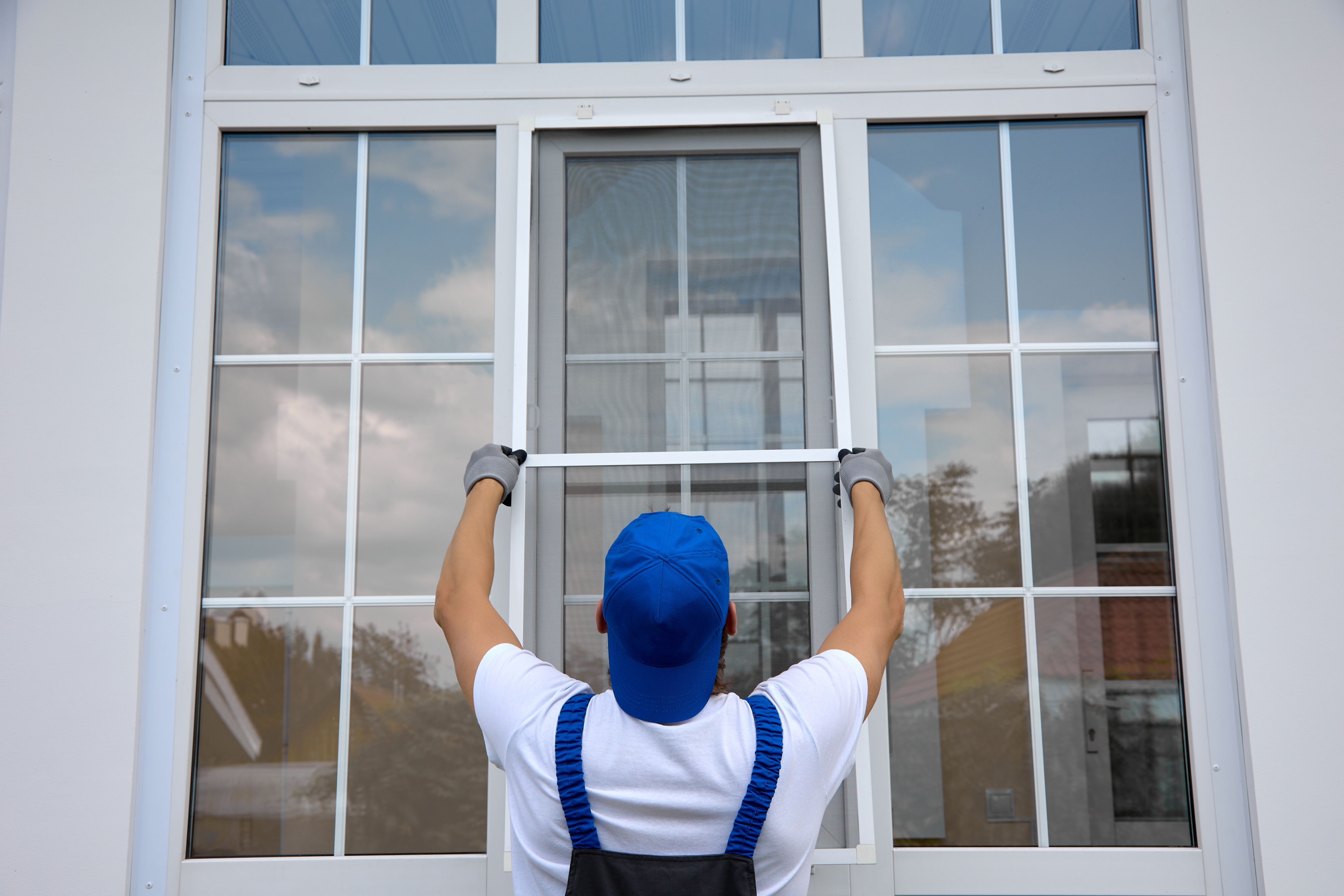 Installation eines Fensters von Fachfirma