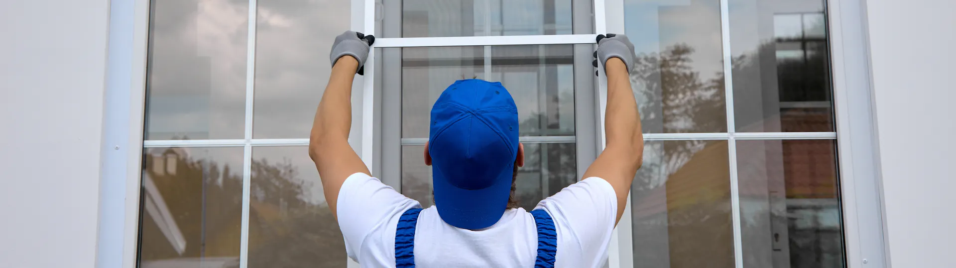 Installation eines Fensters von Fachfirma
