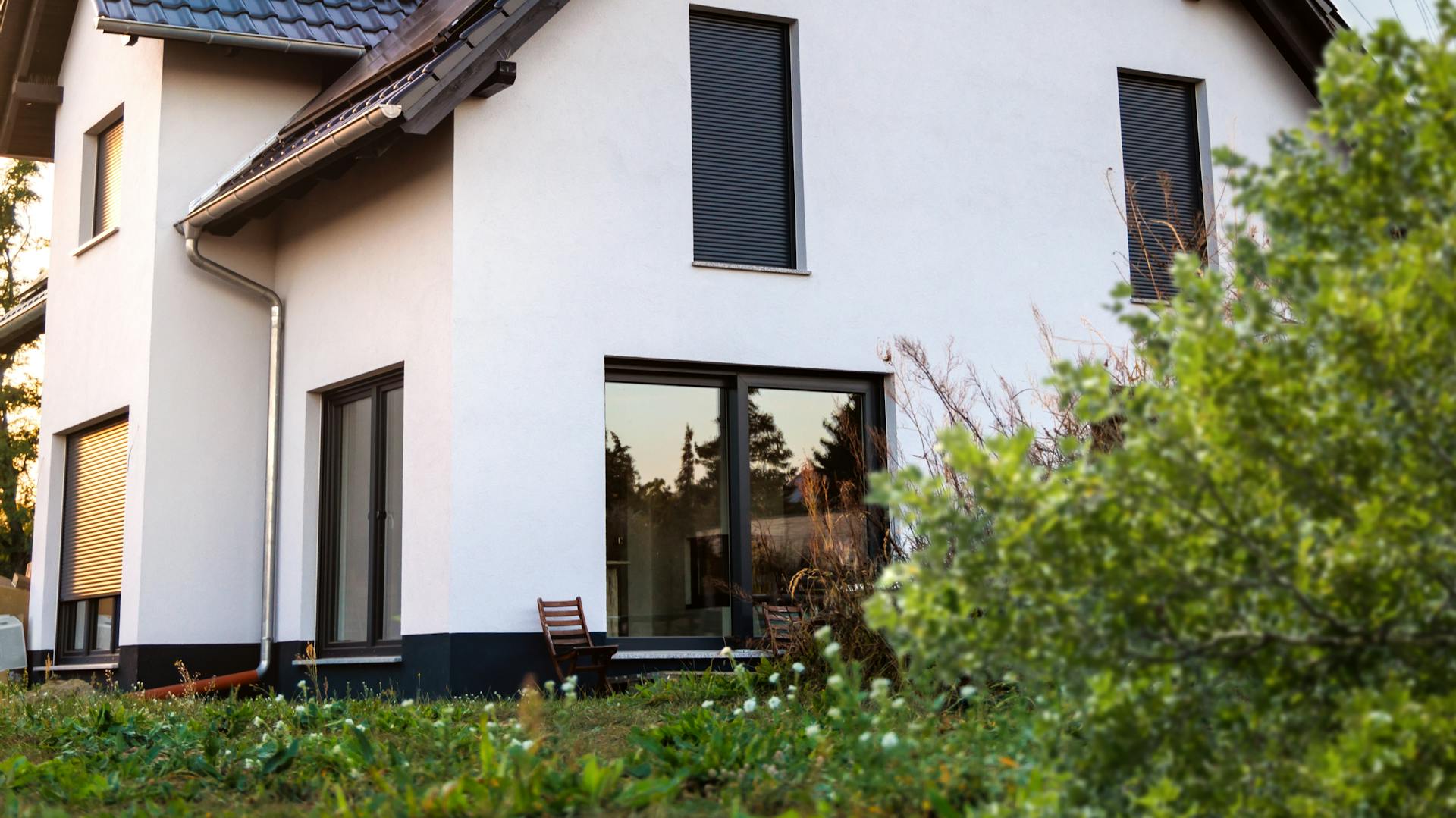 Smart Home Panel an der Wand