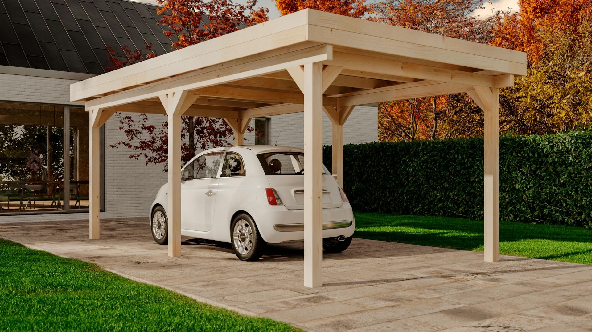 Holzcarport