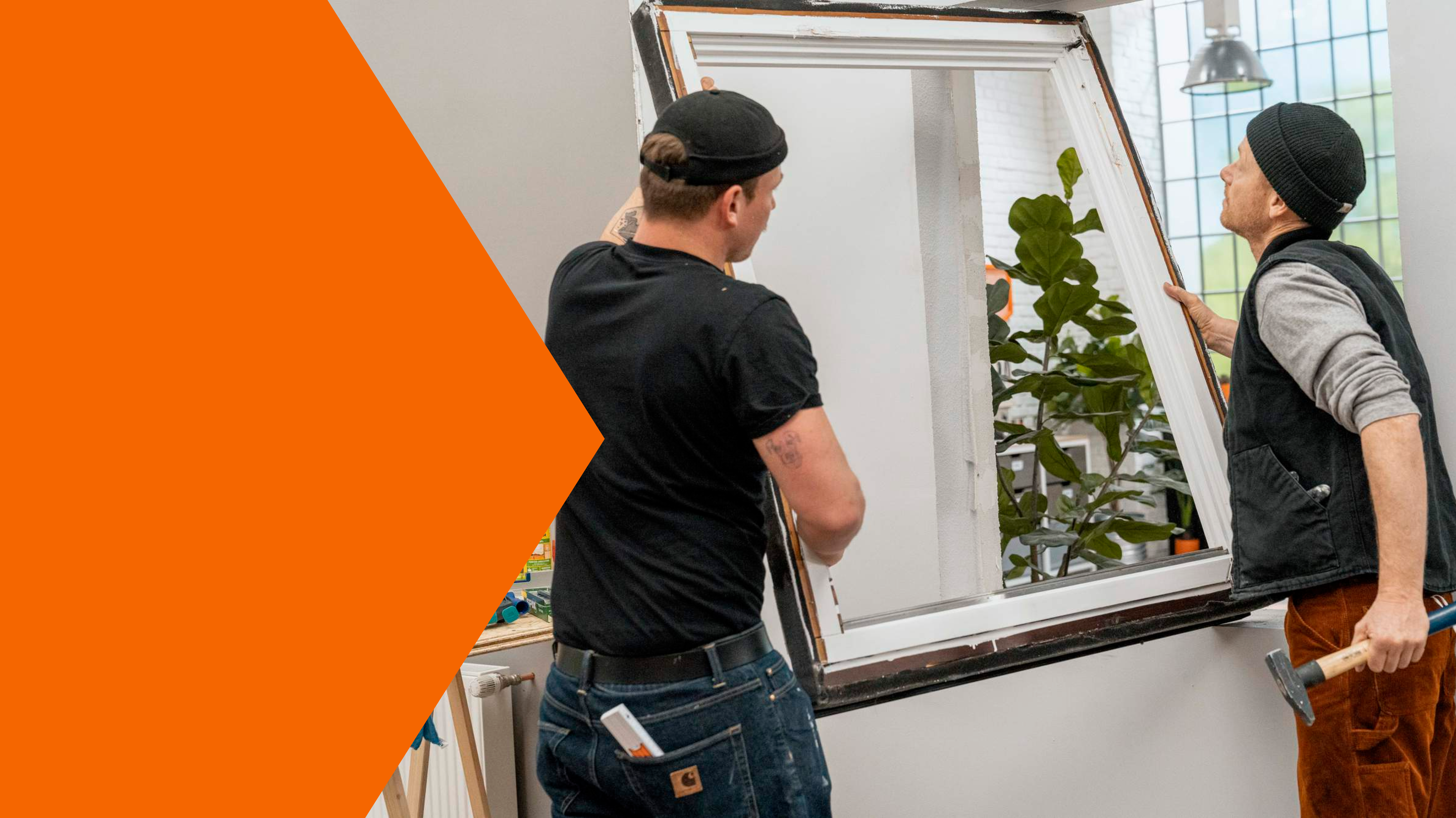 Handy mit Umfrage für Projekt