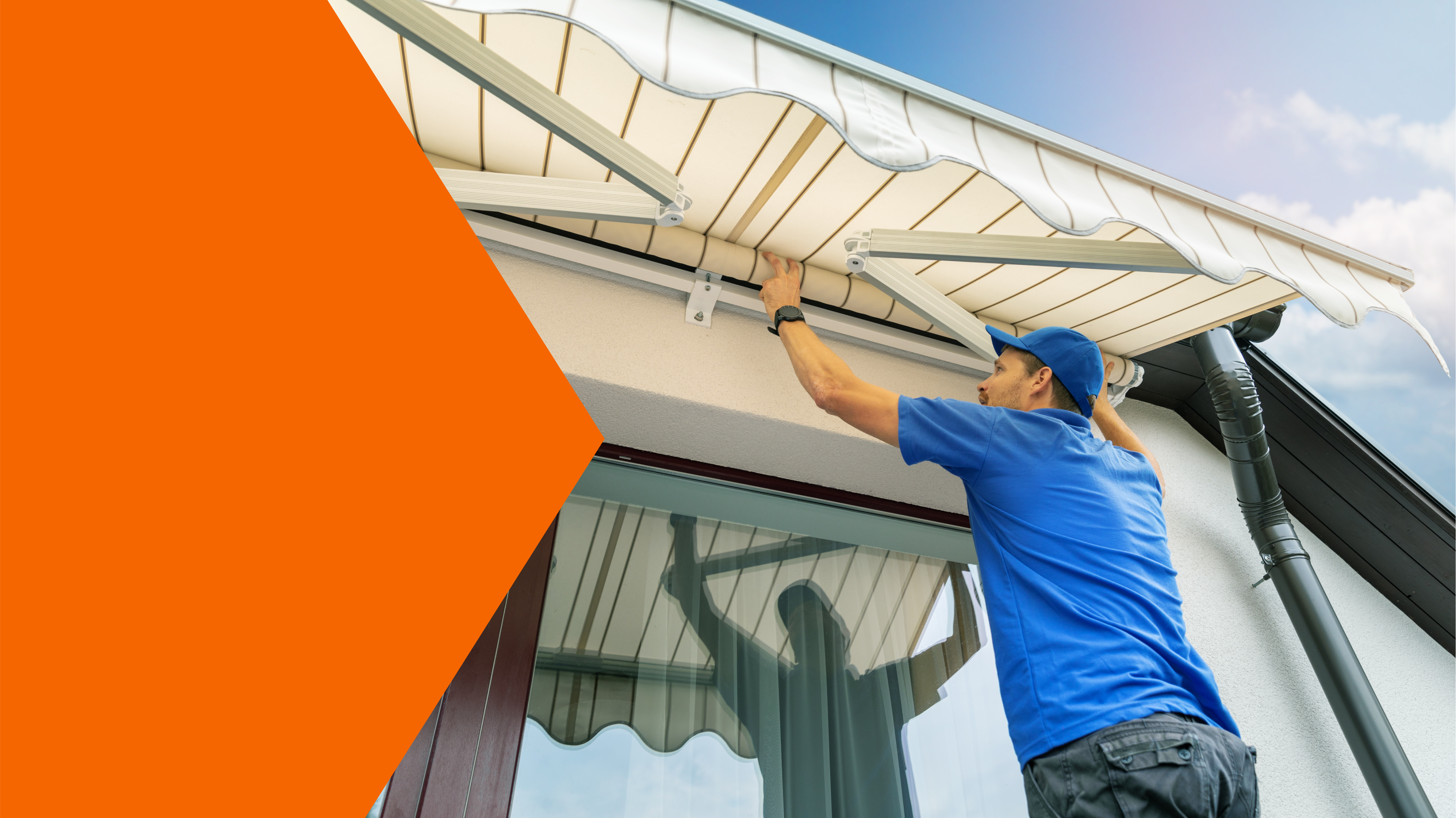 Handy mit Umfrage für Projekt