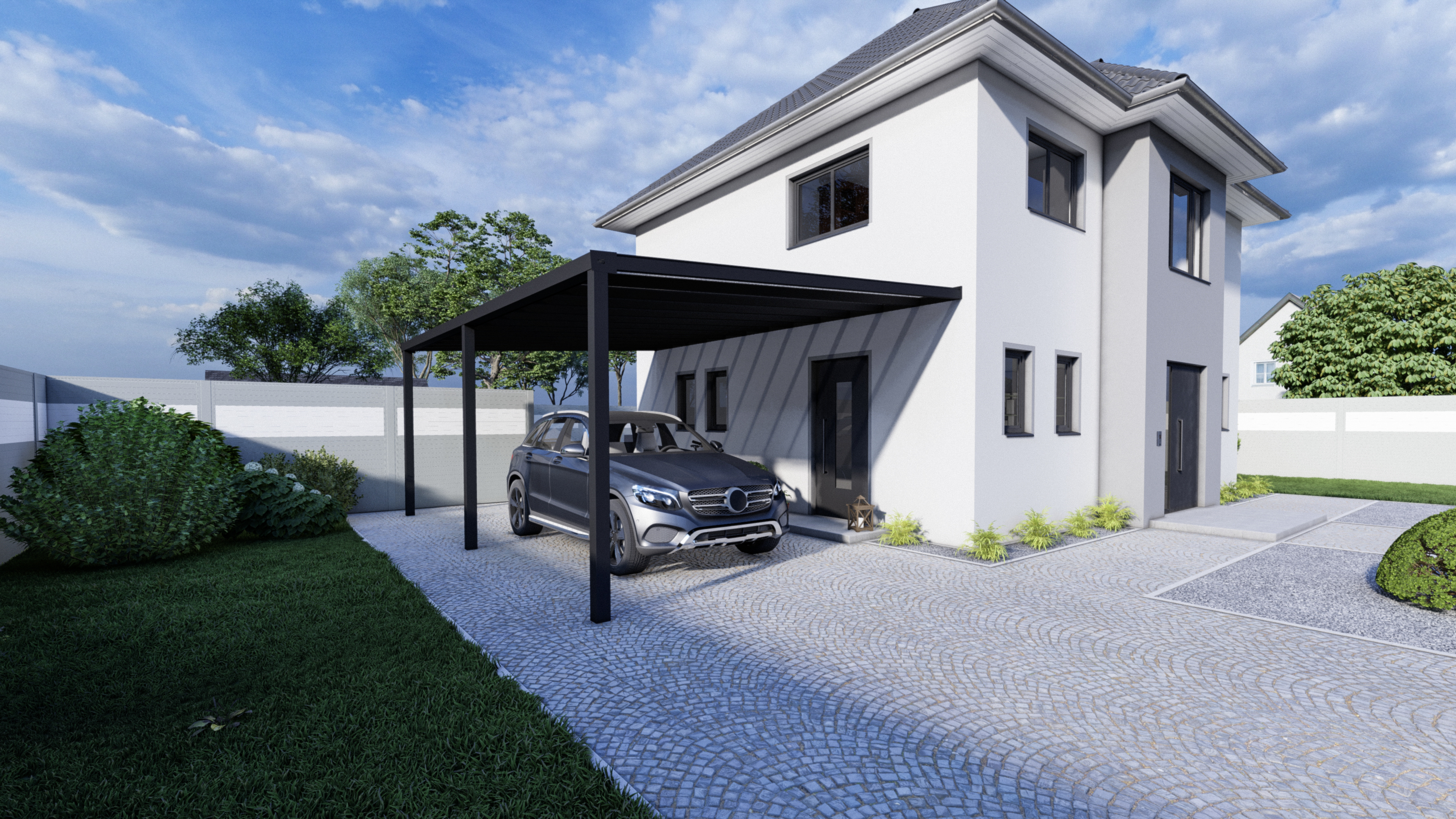 Carport mit Montage ALLES MACHBAR mit OBI