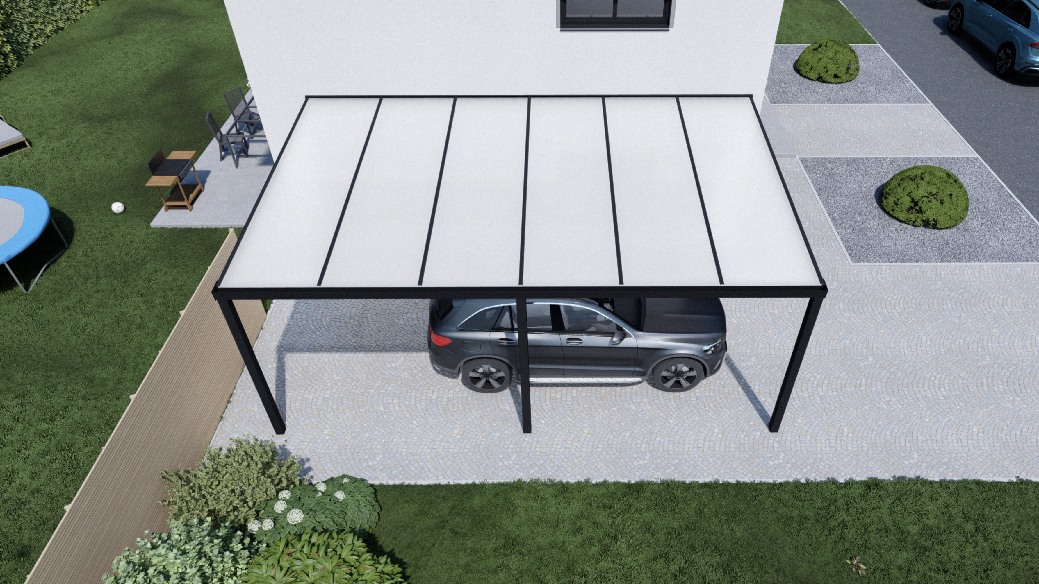 Carport mit Montage ALLES MACHBAR mit OBI