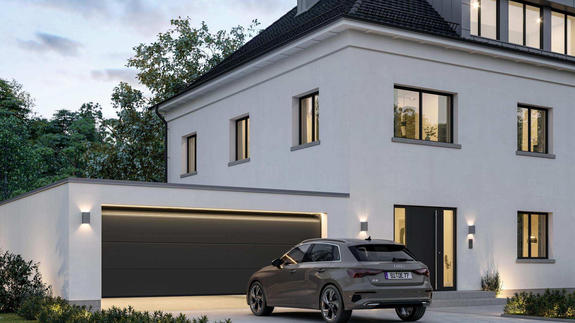 Preisbeispiel Sektionaltor mit Montage