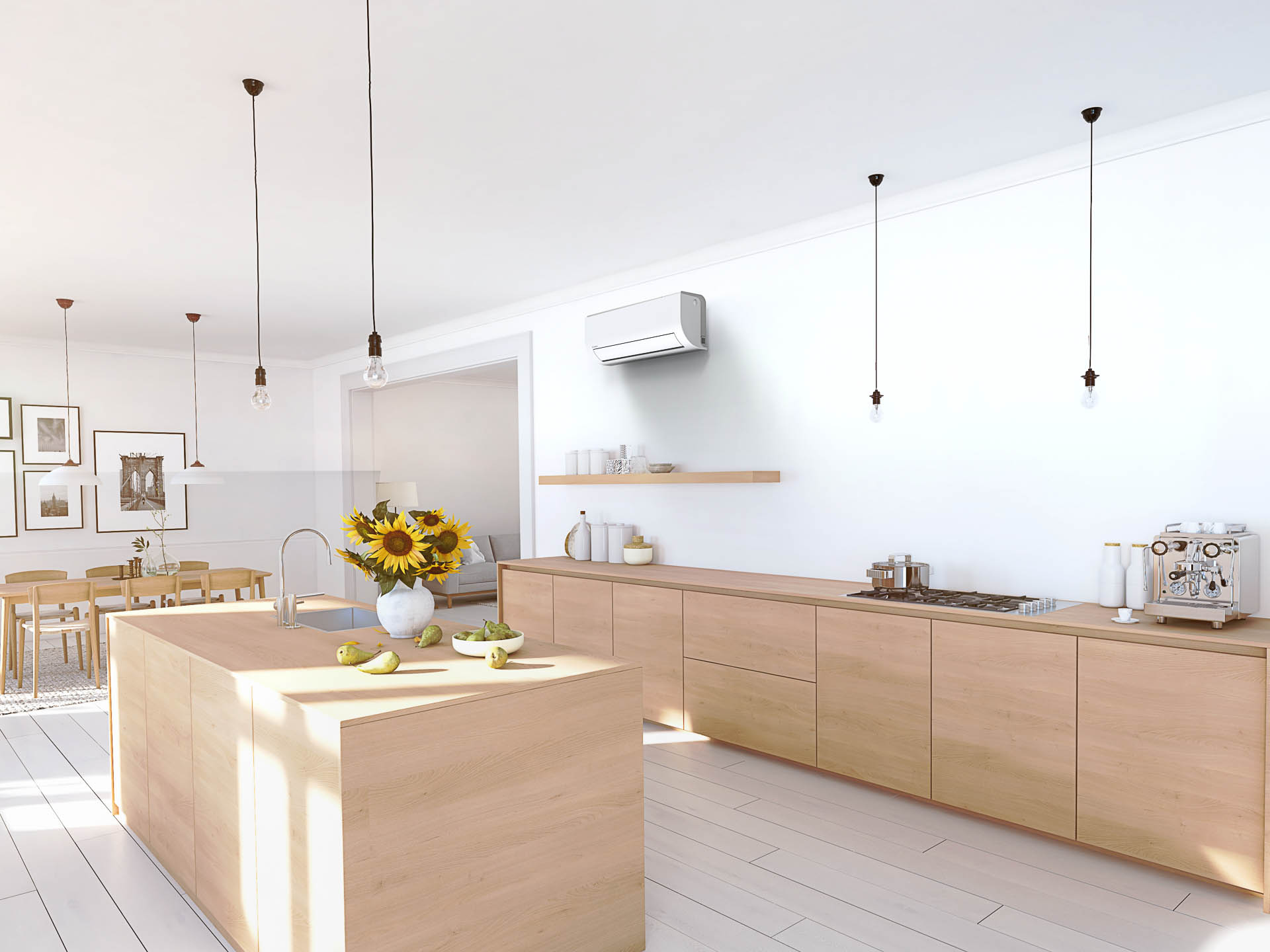 Klimaanlage mit Einbau