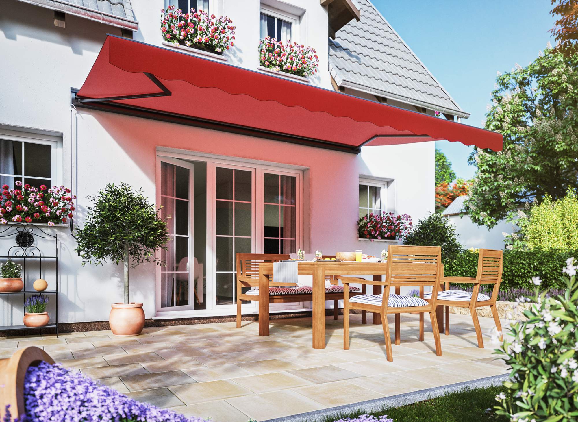 Markise mit Montage ALLES MACHBAR mit OBI