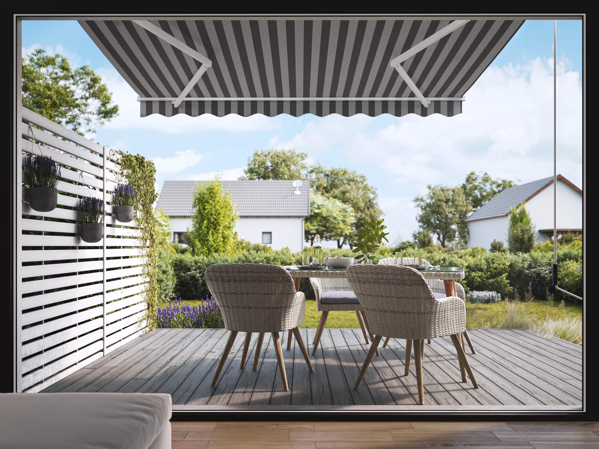 Markise mit Montage ALLES MACHBAR mit OBI