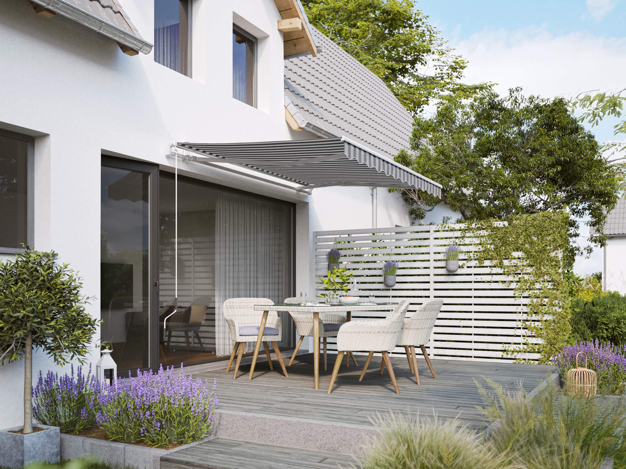 Markise mit Montage ALLES MACHBAR mit OBI