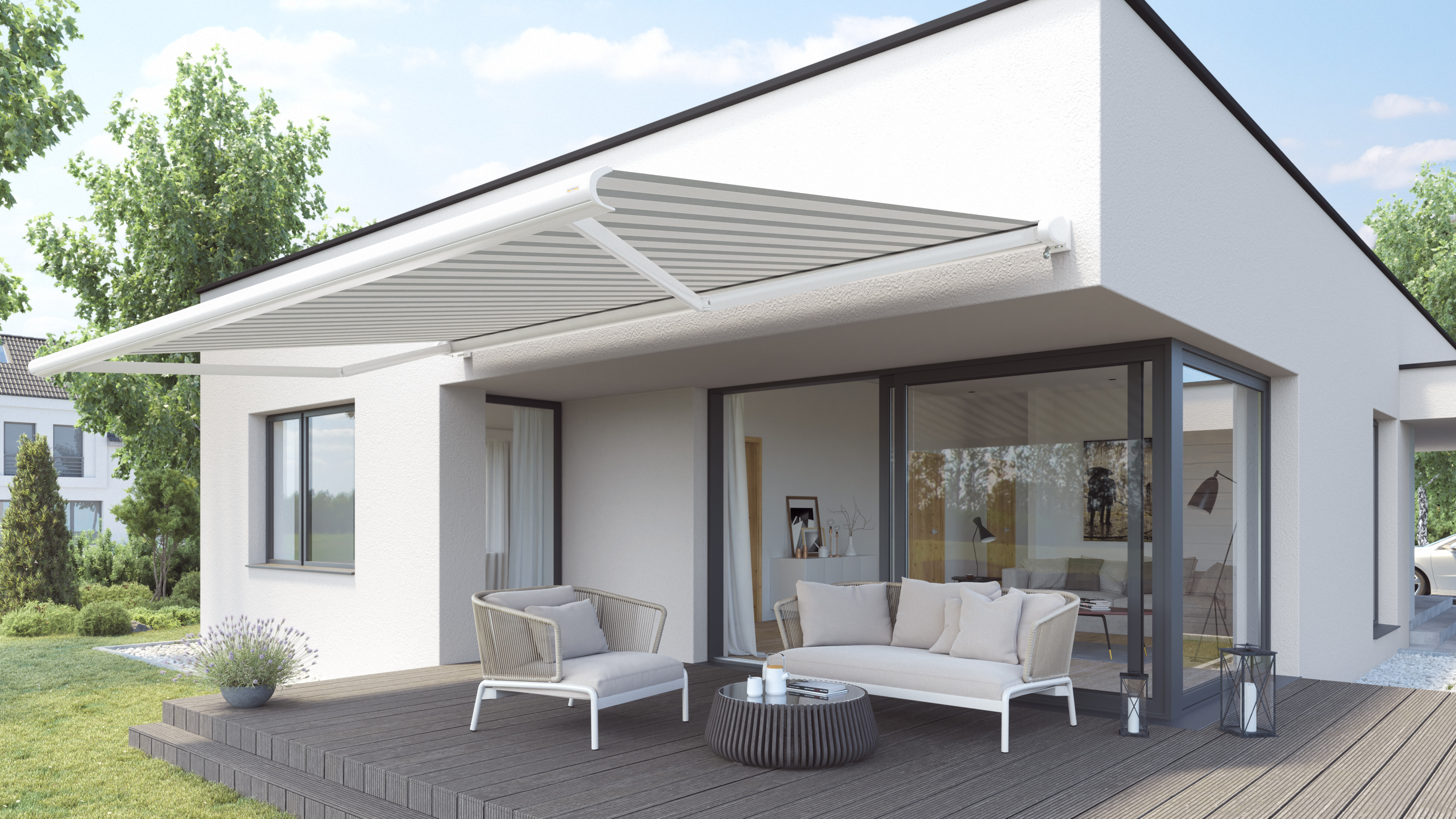 Markise mit Montage ALLES MACHBAR mit OBI