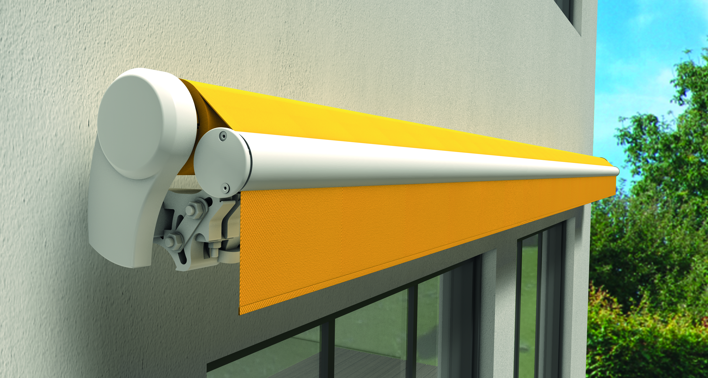 Markise mit Montage ALLES MACHBAR mit OBI