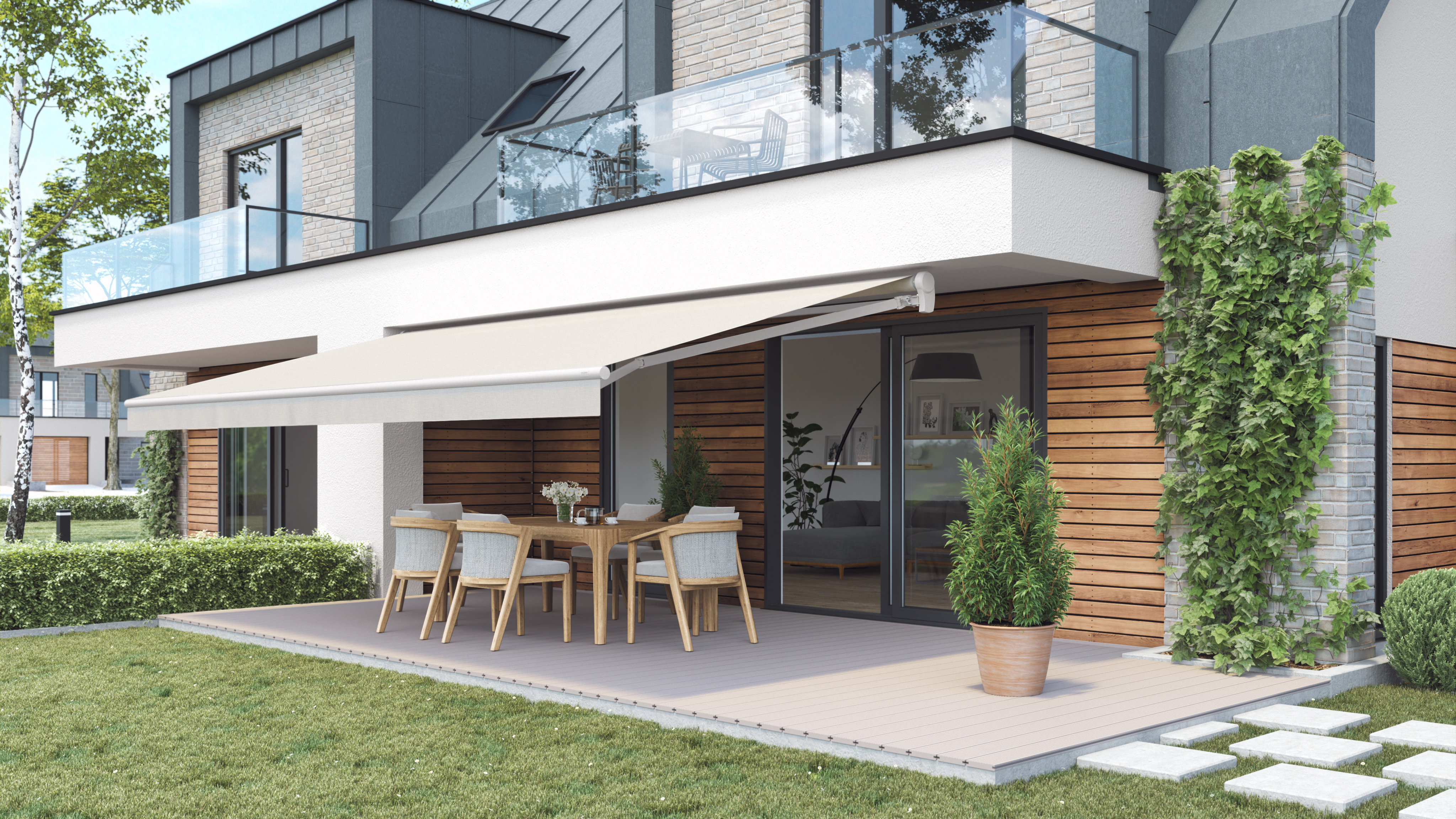 Markise mit Montage ALLES MACHBAR mit OBI