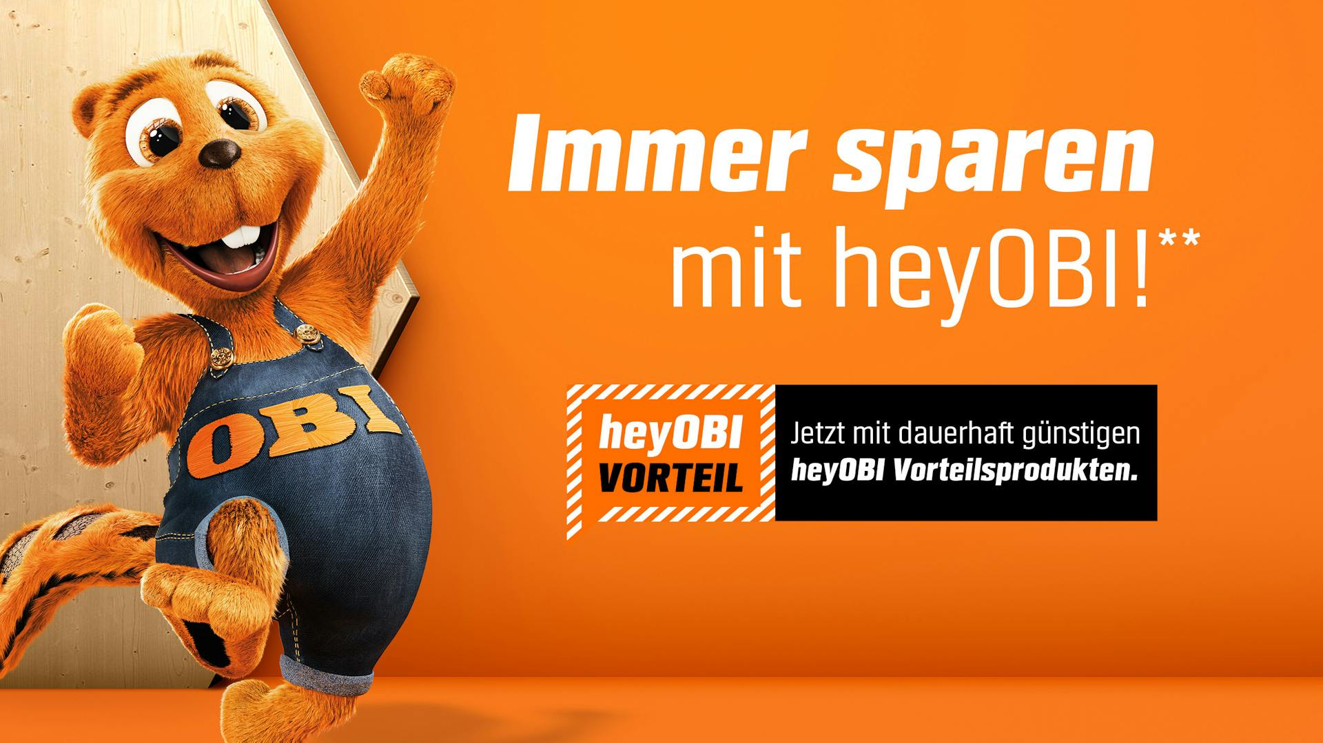 Immer sparen mit heyOBI