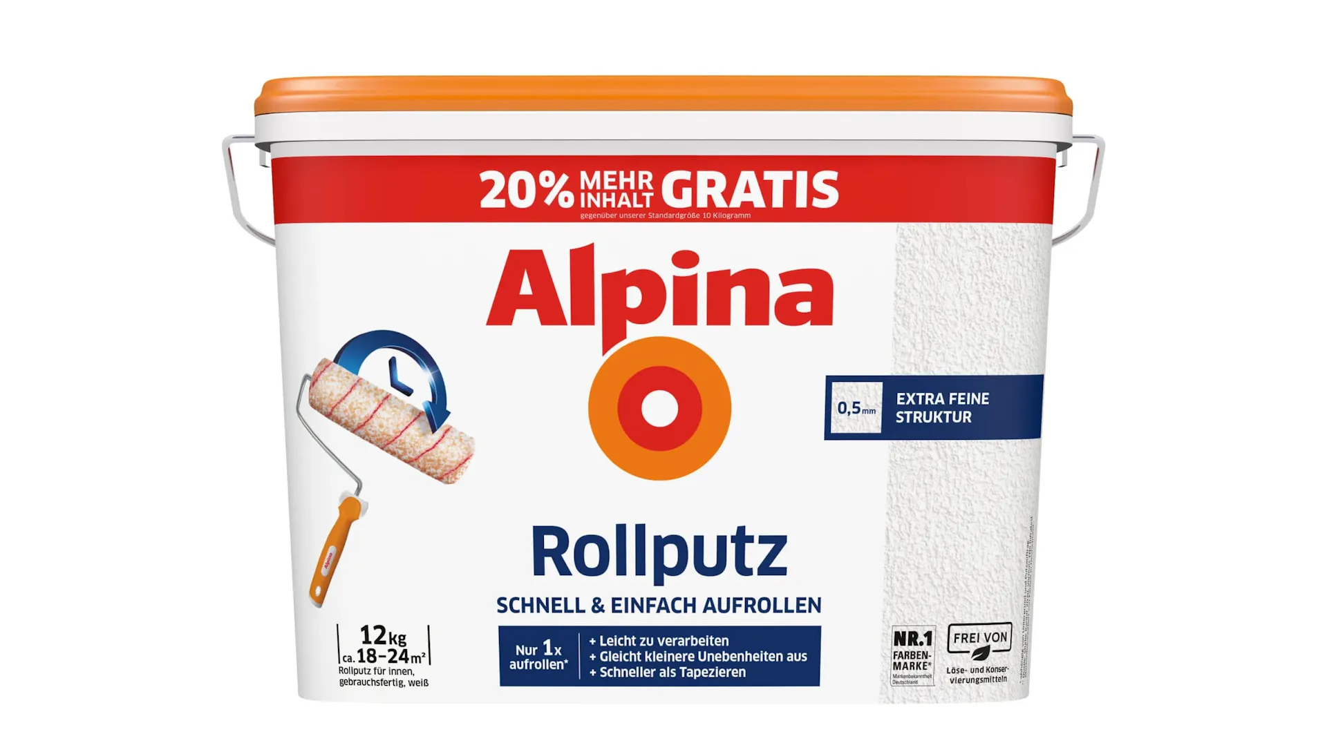 Alpina Rollputz Eimer