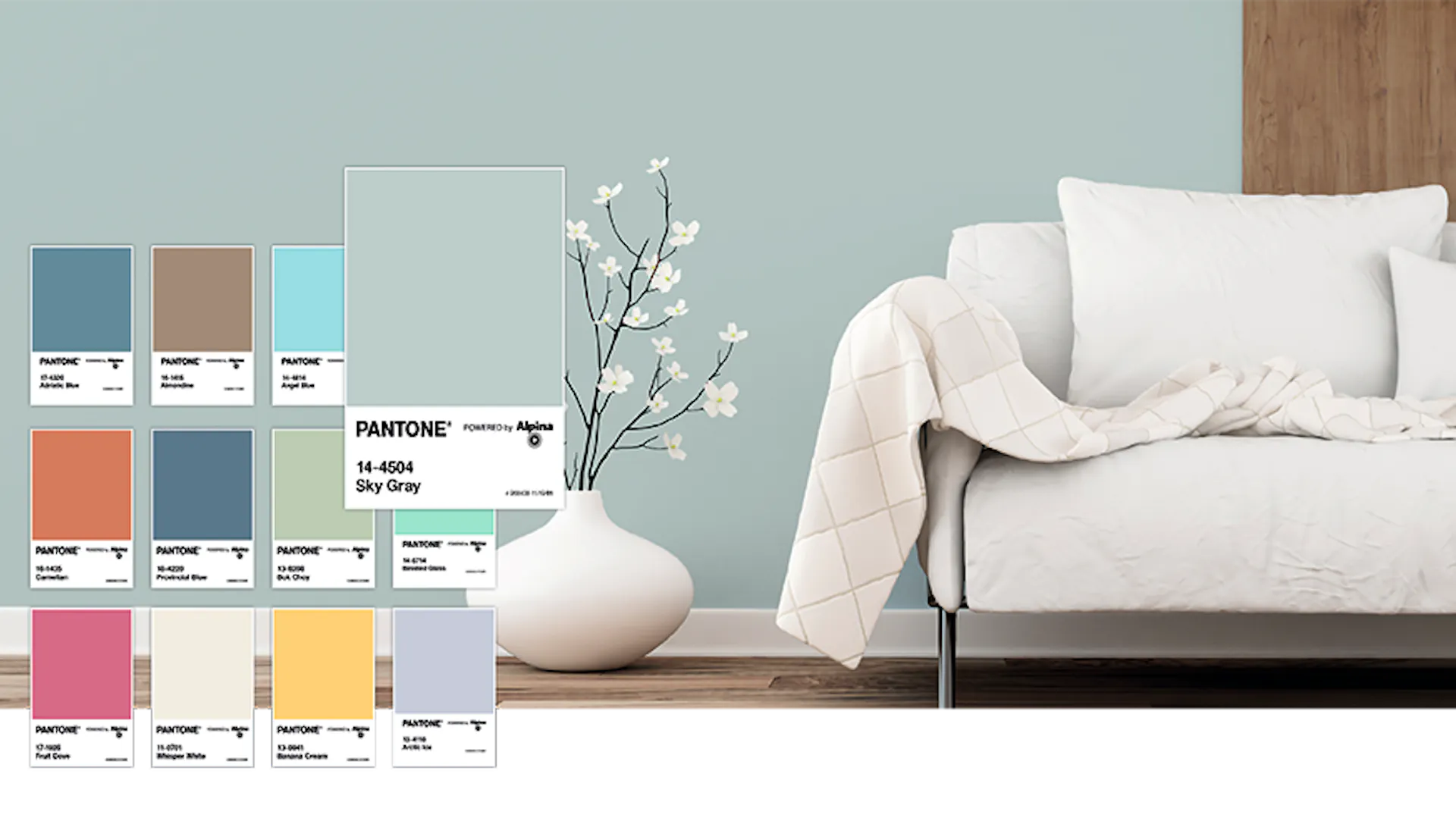 Alpina Pantone Farbtrends