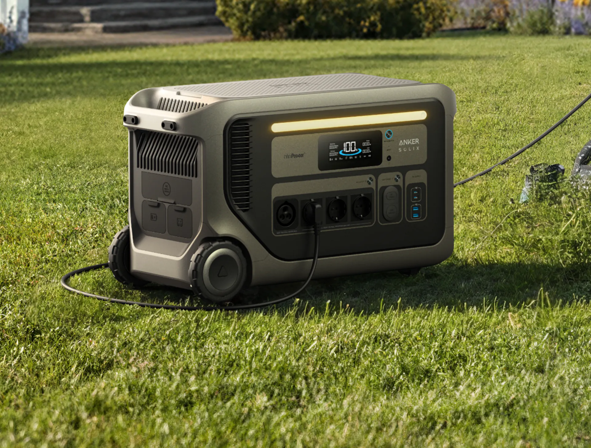 Anker Solix Flex Powerstation in der Werkstatt