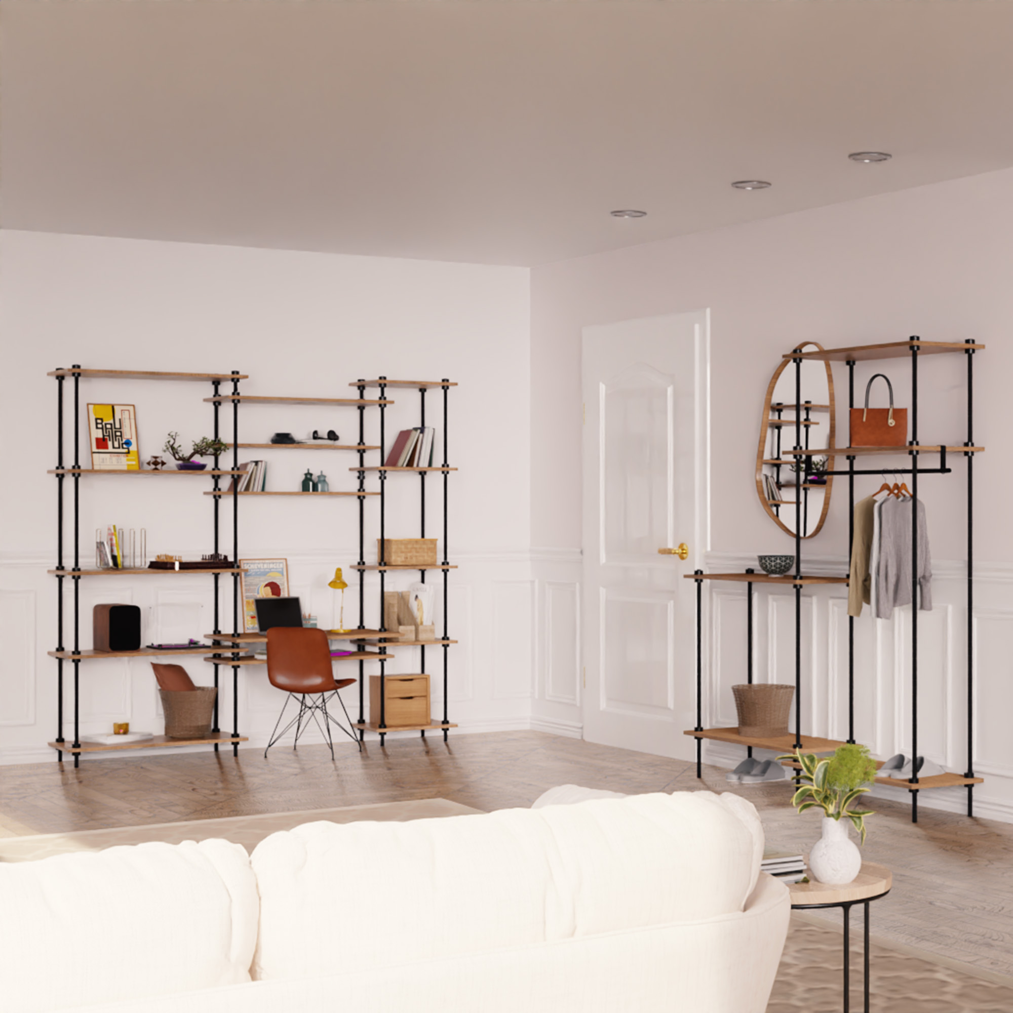 AR Shelving Deco Series im Wohnbereich