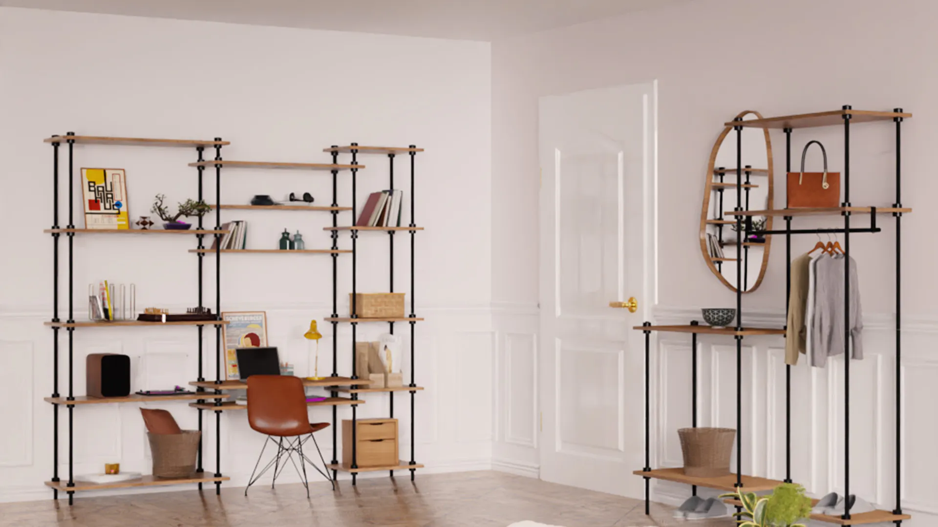 AR Shelving Deco Series im Wohnbereich
