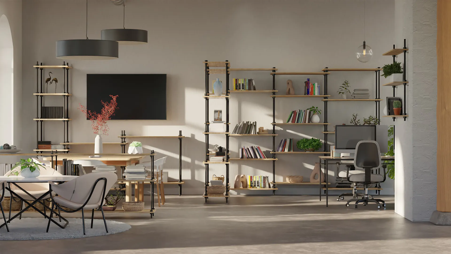 Ar Shelving Deco Series im Wohnbereich