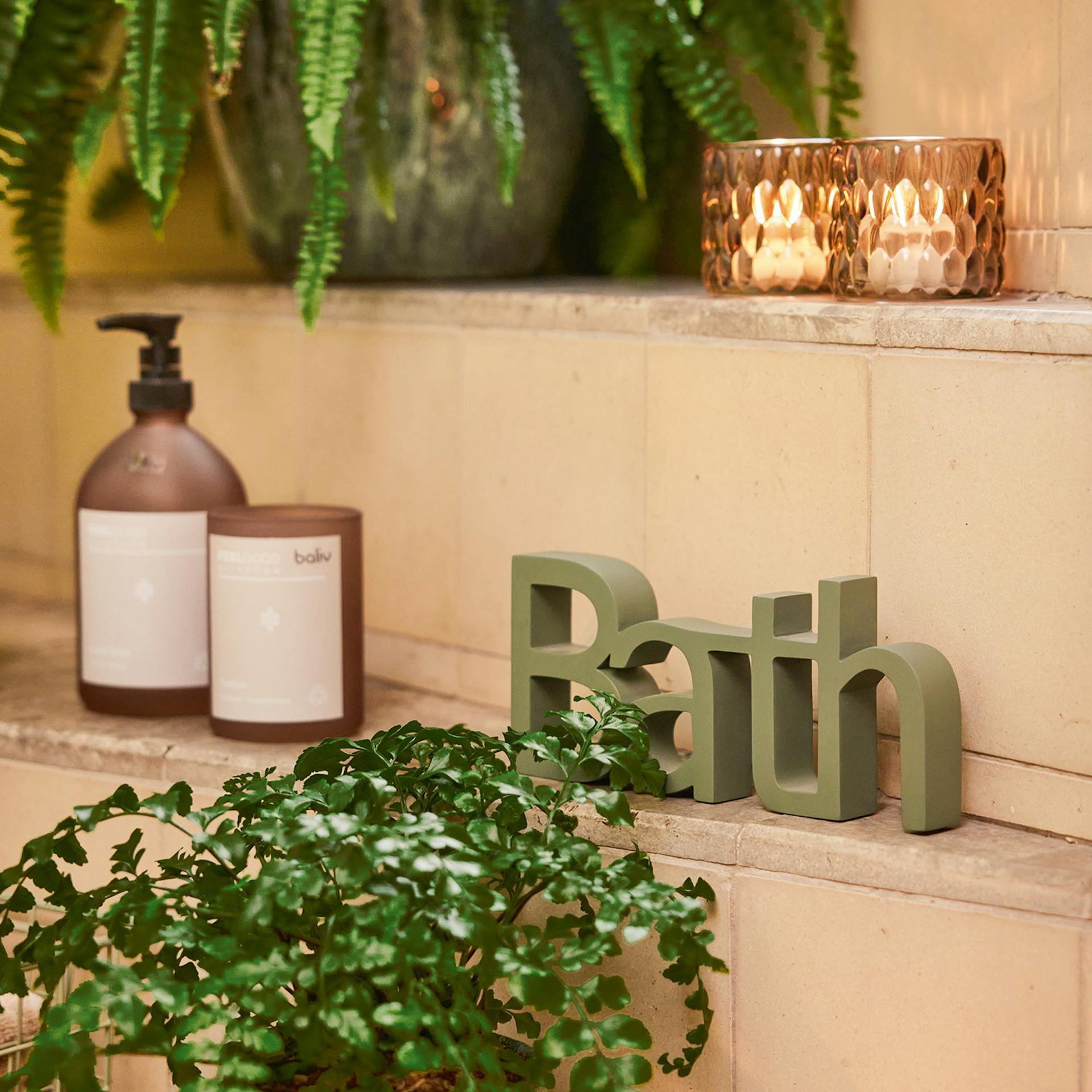 Baliv Badaccessoires Green Moss