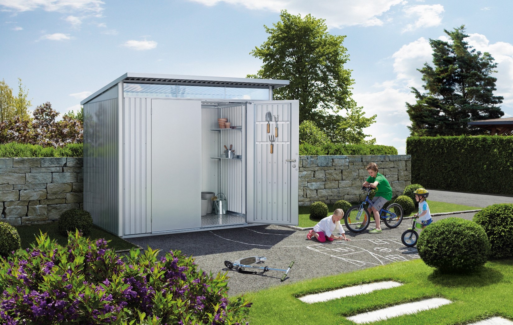 Biohort AvantGarde Pultdach Gerätehaus