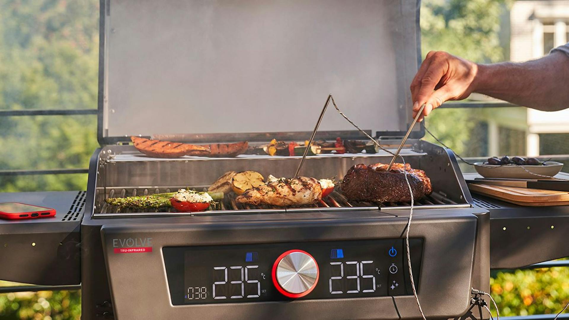 Nutzung eines Kerntemperaturfühlers