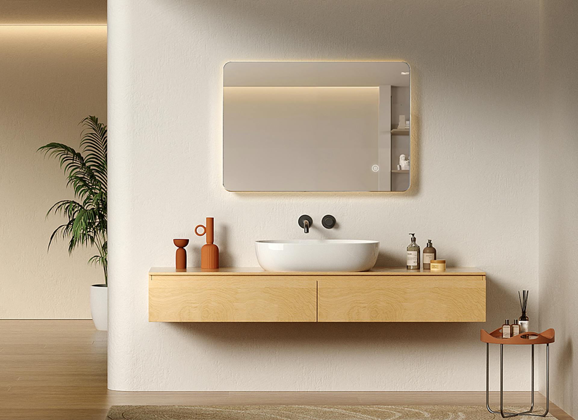 Quadratischer Emke Spiegel