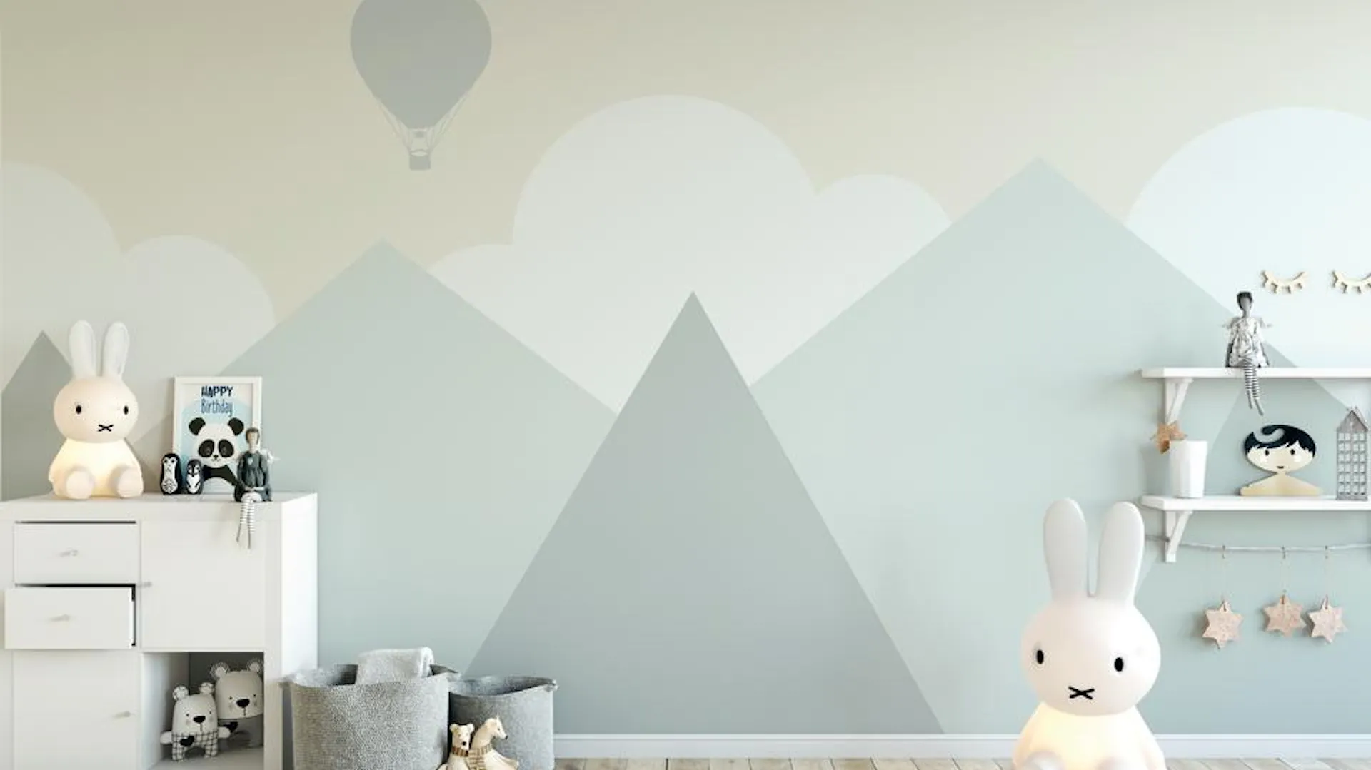 Kinderzimmer Wand