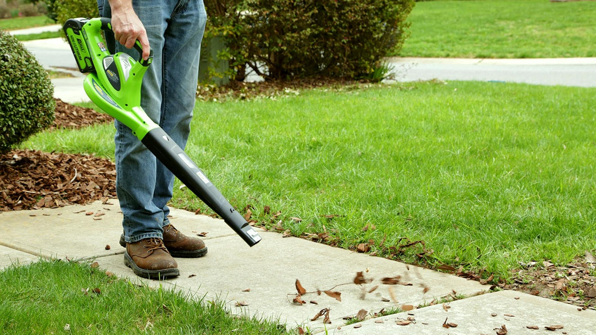 Greenworks 40V Akku Laubbläser