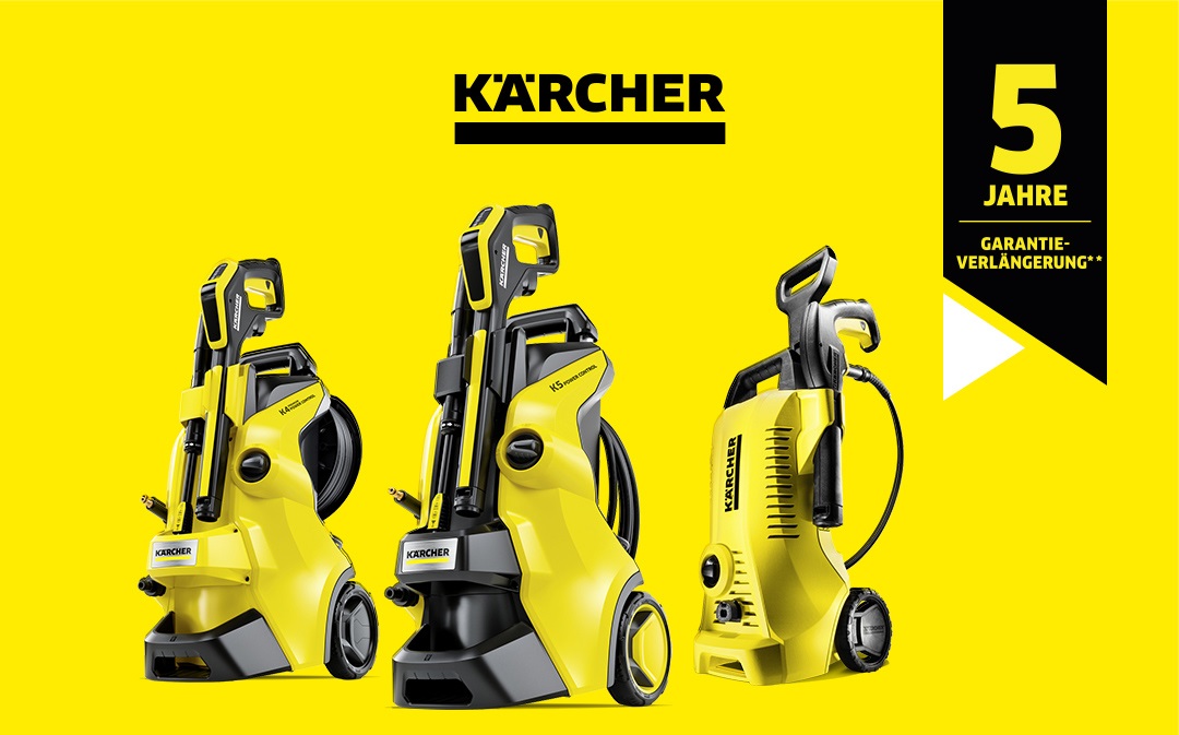 Kärcher 5 Jahre Garantie