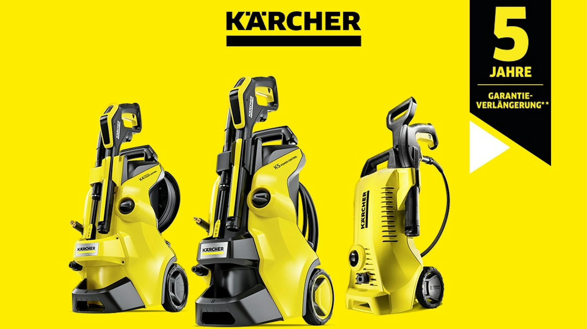 Kärcher 5 Jahre Garantie