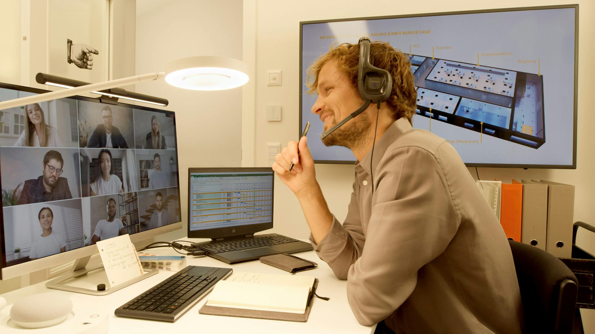 Sun@HOME Schreibtischlampe