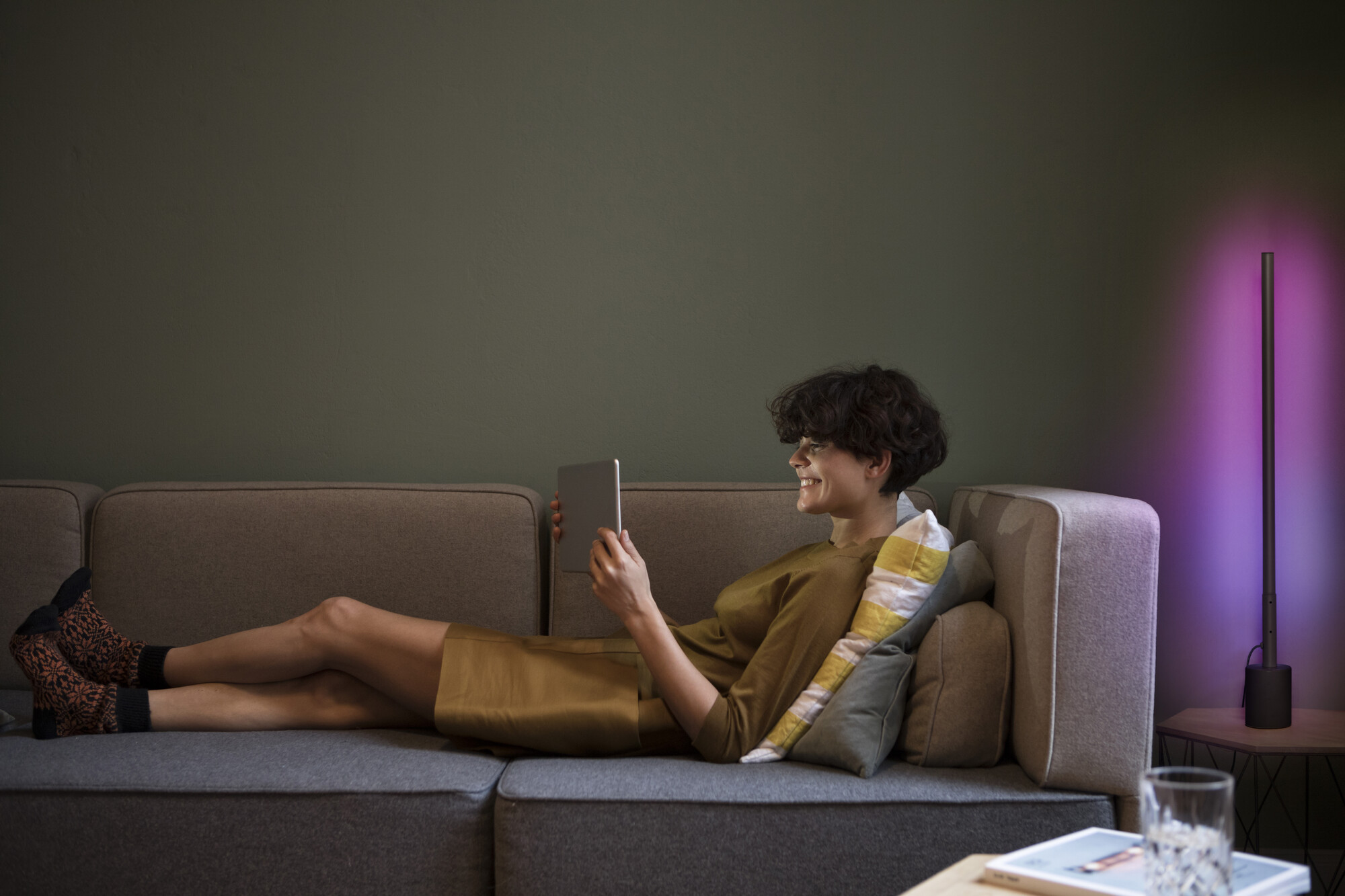 Ledvance Stehleuchte im Wohnzimmer