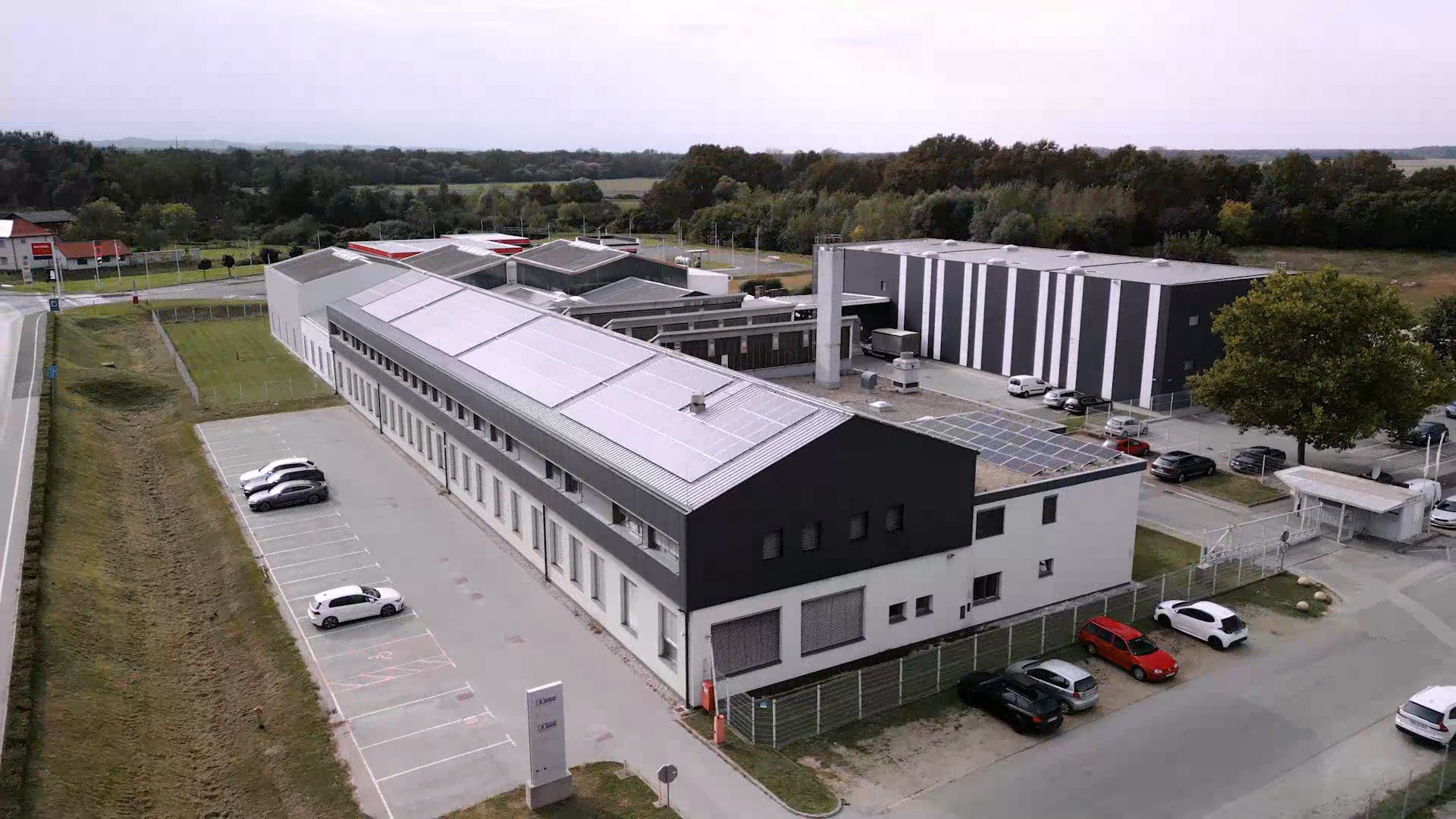 Elektromaterial Lendava Standort in Lendava der Republik Slowenien