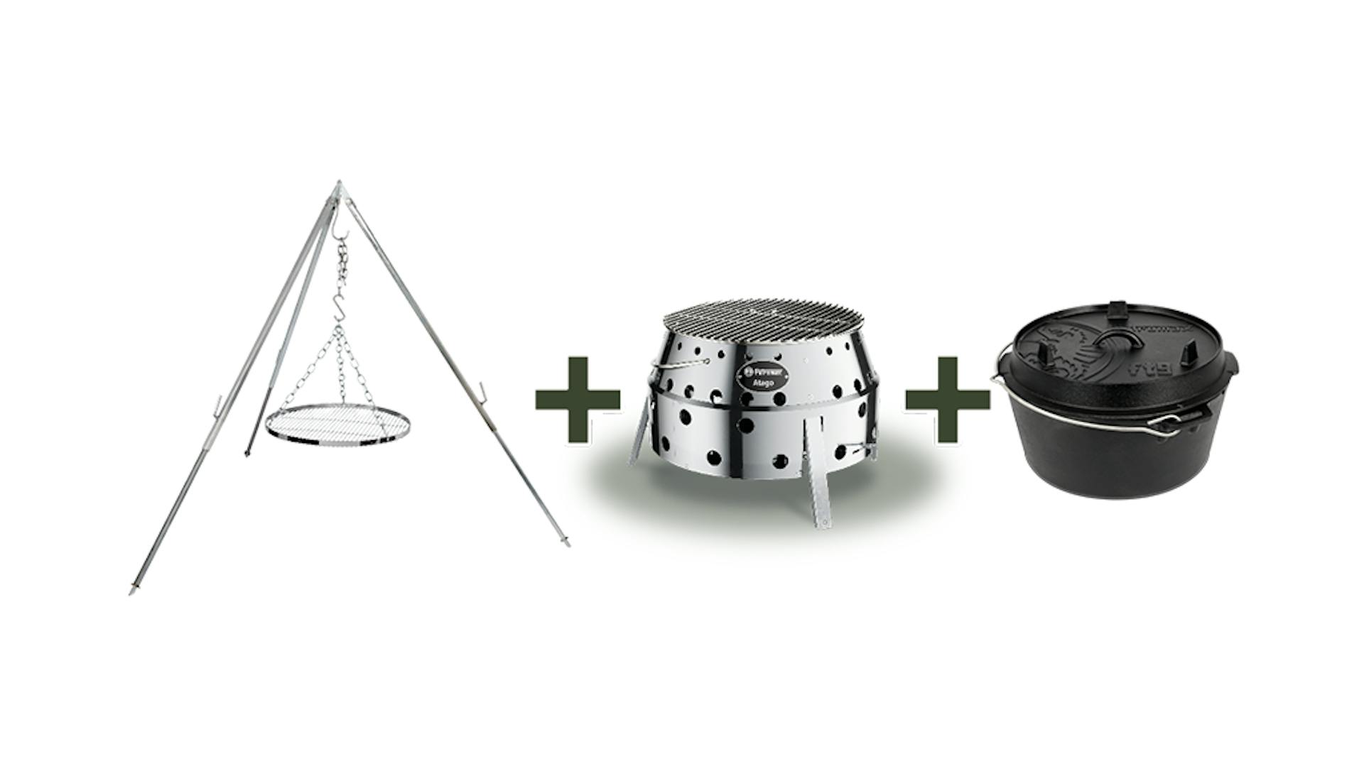 Komplett Set von Petromax mit Typopit