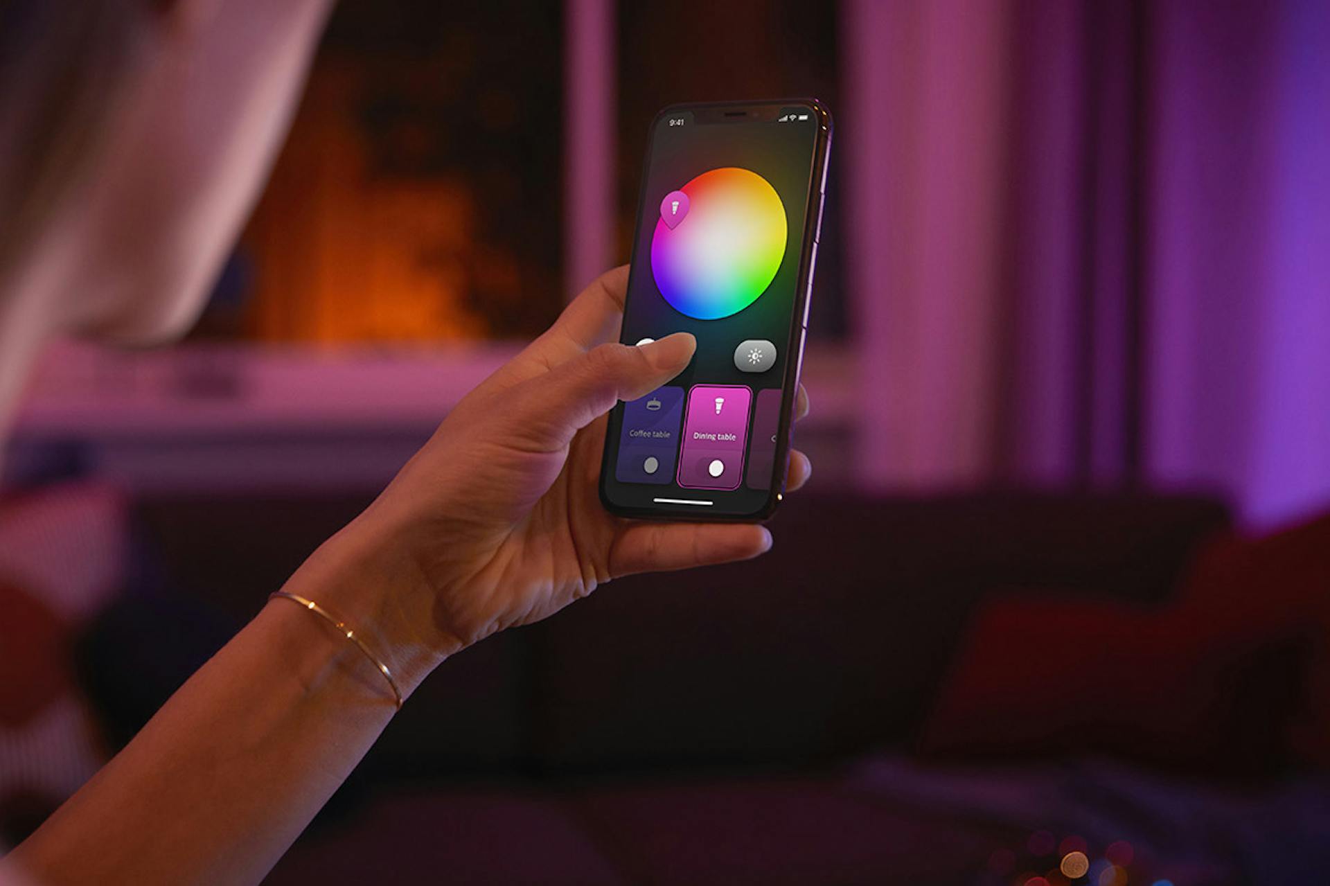 Philips Hue App zur smarten Steuerung der Beleuchtung