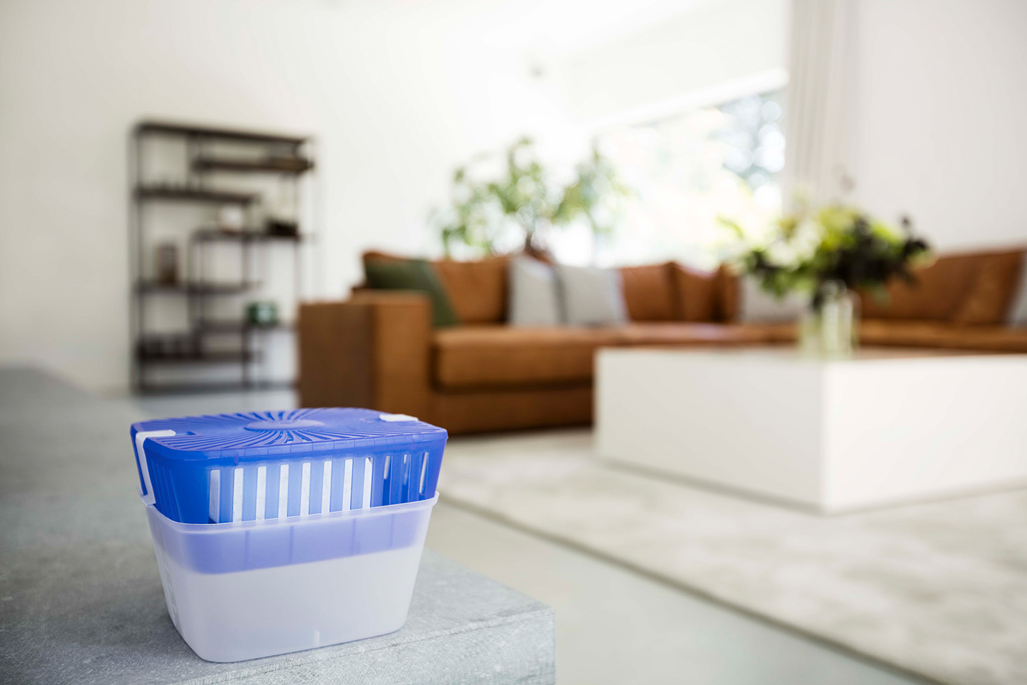 UHU Luftentfeuchter im Wohnzimmer