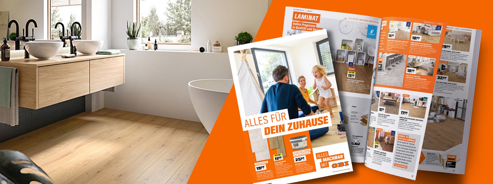 Wohnmagazin aufgeblättert