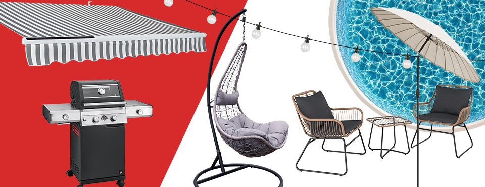 collage Gartenartikel