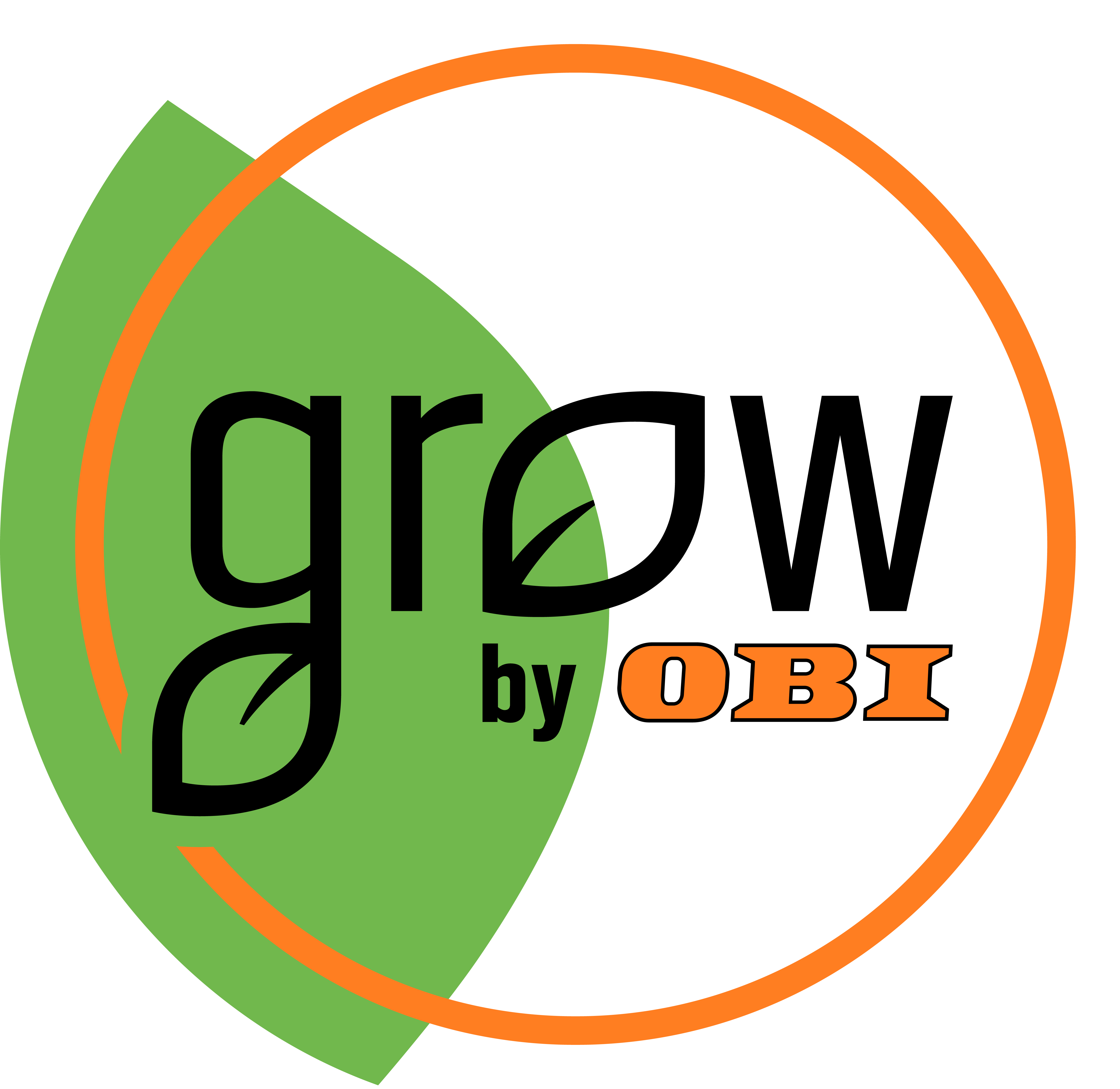 GROW by OBI Logo