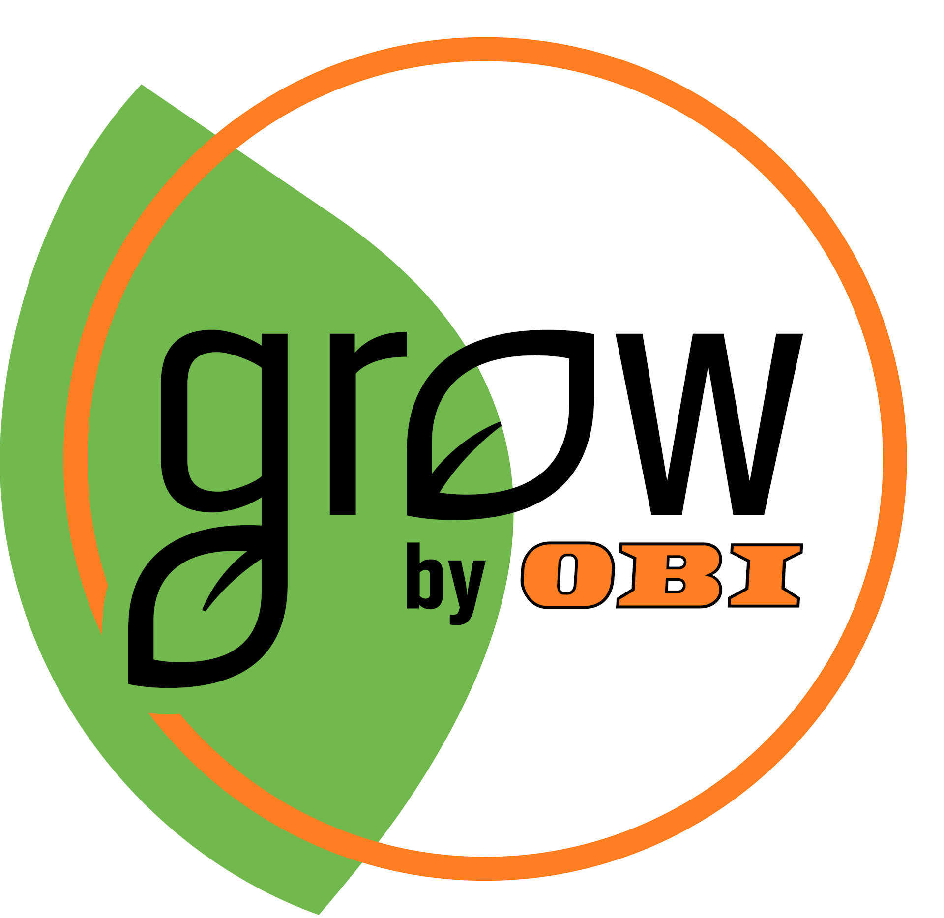 GROW by OBI Logo